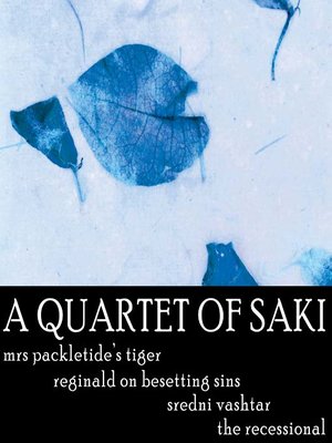 cover image of A Quartet of Saki